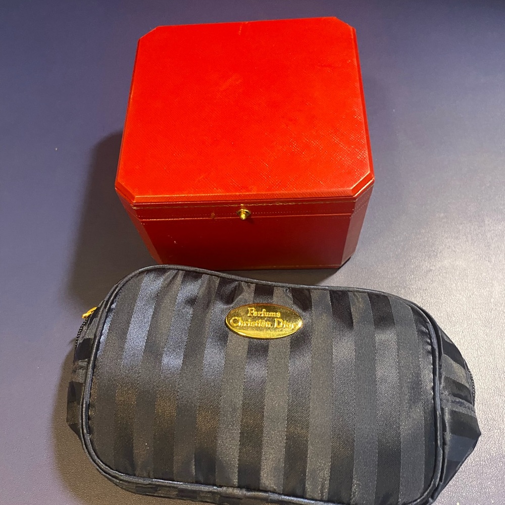 Christian Dior NWOT and Cartier red jewelry box womens